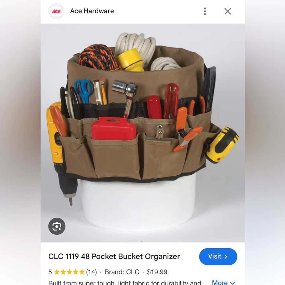 Pucket Bucket Organizer - Picture 3 of 3